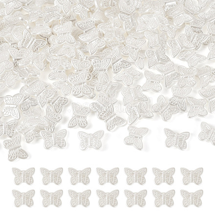 200шт бусины из искусственного жемчуга из АБС-пластика OACR-TA0003-84B-1