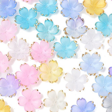 50 шт. акриловые колпачки для бусин OACR-YW0002-67H-1