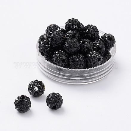 Pave disco бусины RB-H258-8MM-280-1