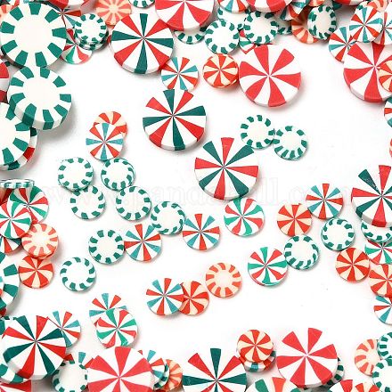 Рождественская тема ручной работы из полимерной глины кабошоны CLAY-Q004-29A-1