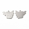 Non-Tarnish 304 Stainless Steel Pendants, Book with Eye Charms, Stainless Steel Color, 19x25.5x1.4mm, Hole: 1.8mm