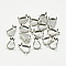 Non-Tarnish 201 Stainless Steel Sew on Prong Settings, Claw Settings for Pointed Back Rhinestone, Drop, Stainless Steel Color, Tray: 12x8mm, 12x7.5x5.5mm, Hole: 1mm