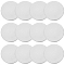 304 Stainless Steel Stamping Blank Tag Cabochons, Flat Round, Stainless Steel Color, 24.85x0.5~1mm, 70pcs/set