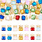 30Pcs Alloy & Glass Charms, Square with Bowknot Charm, Faceted, Golden, 15x10.5x6.5mm, Hole: 2mm