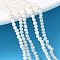 Natural Cultured Freshwater Pearl Beads Strands, Potato, Grade 5A++, Seashell Color, 1.8~2mm, Hole: 0.5mm, about 176~177pcs/strand, 14.57~14.72''(37~37.4cm)