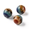 7 Chakra Natural Gemstone Home Display Decorations, Round, 20x21mm
