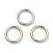 Non-Tarnish 304 Stainless Steel Linking Rings, Round Ring, 20x3mm, Inner Diameter: 14mm