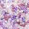 Mixed Style Glass Beads, Round, Medium Purple, 8~10mm