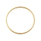 Brass Linking Rings, Flat Ring, Real 18K Gold Plated, 25x1mm, Inner Diameter: 23.5mm