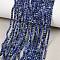 Natural Sodalite Beads Strands, Round, Faceted, 2~2.5mm, Hole: 0.5mm, about 191pcs/strand, 15.43''(39.2cm)