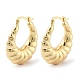 Латунные серьги обруча EJEW-H301-01G-08-1