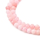 Натуральный розовый опал бусы пряди G-C196-A01-2mm-4