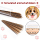 Пластиковые имитирующие усы животных для рукоделия и валяния&nbsp;DIY-WH0430-904B-05-3