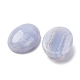 Натуральный голубой агат шнурка кабошоны G-I363-01F-2
