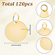 120шт латунные подвески&nbsp;KK-SC0007-26-2