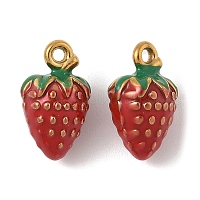 Подвески из нержавеющей стали 304 с эмалью&nbsp;STAS-U057-17G-03B