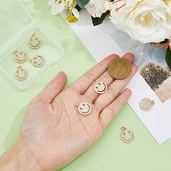 8 шт. Латунные подвески с микропаве&nbsp;ZIRC-DC0001-30