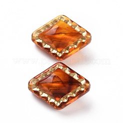 Металлизированный прозрачные акриловые шарики&nbsp;X-OACR-P013-30A