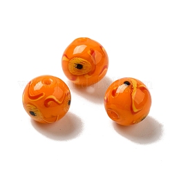 Бусы лэмпворк ручной работы LAMP-G162-08A-03