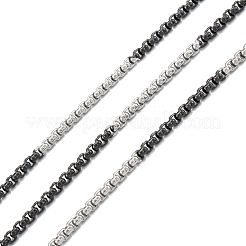 Ионное покрытие (ip) 304 нержавеющая сталь коробчатые цепи STAS-B001-27A-B