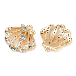 Латунные микро проложить кубического циркония подвески&nbsp;X-KK-F906-13G