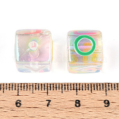 Прозрачные акриловые бусины&nbsp;TACR-T028-56