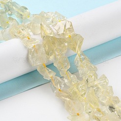 Сырой необработанный натуральный лимонный кварц G-B065-C10