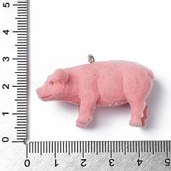 Подвески из непрозрачной смолы&nbsp;RESI-G105-01B