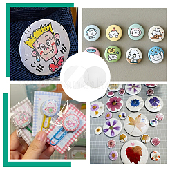 Прозрачная защитная пленка для значков из ПВХ для защиты изделий&nbsp;FIND-WH0366-121B