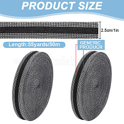 Нейлоновые брюки с модифицированными полосками по краю&nbsp;OCOR-WH0097-72E