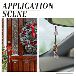 2 шт. подвеска-медаль из полиэстера&nbsp;HJEW-PH02290