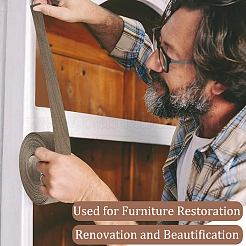 Кромочная полоса из черного ореха&nbsp;DIY-WH0504-286B