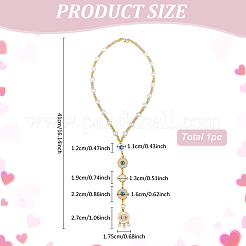 Подвесные украшения из натуральной ракушки HJEW-MA00014