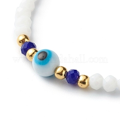 Регулируемые браслеты из плетеных бусин из нейлоновой нити&nbsp;BJEW-JB06440