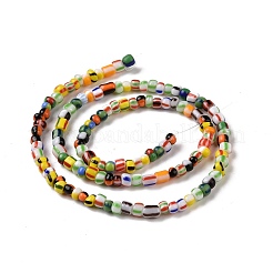 Непрозрачные бусины лэмпворк ручной работы нити LAMP-H061-04