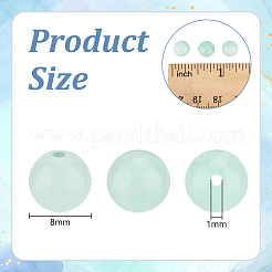 2 нити натуральных малайзийских нефритовых бусин&nbsp;G-OC0005-13A