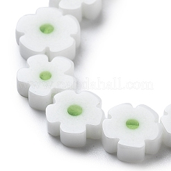 Ручной работы millefiori стеклянные бусины нитки&nbsp;LAMP-F035-09P