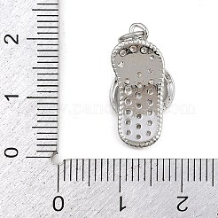 Латунные микро проложить кубического циркония подвески&nbsp;KK-A269-62P