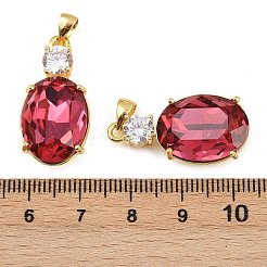 Латунные микро проложить кубического циркония подвески KK-B150-30G-01