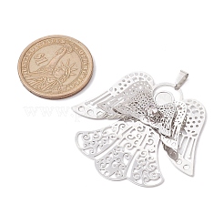 Подвески латунные горный хрусталь&nbsp;PALLOY-JF02513-01