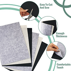 9шт. 3-х цветный нетканый материал&nbsp;DIY-TA0013-68