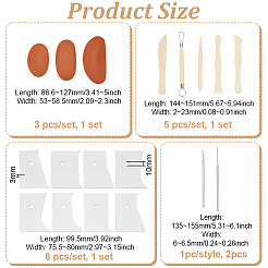 Наборы инструментов для глины DIY-FG0005-67B