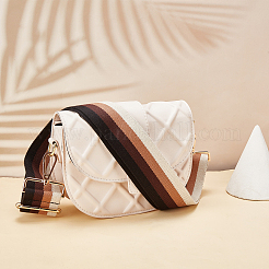 Ремень для сумки в полоску из хлопчатобумажной ткани FIND-WH0077-75A