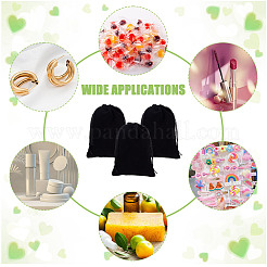 Мешочки из бархата&nbsp;ABAG-WH0046-30A