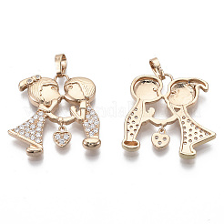 Электрофорез латунь микро проложить кубические циркониевые подвески KK-R130-031B-NF