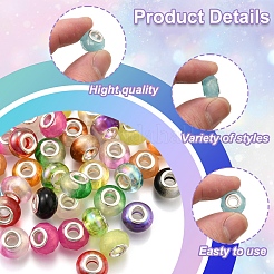 УФ-покрытие смола европейские бусины RESI-FS0002-01