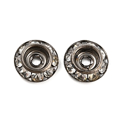 Латунные кристалл горный хрусталь бисер RB-F035-06A-B