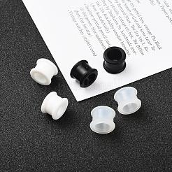 6 шт. 3 цвета шкив силиконовые ушные манометры плоть туннели заглушки FIND-YW0001-18D