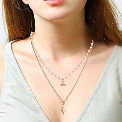 Кулон из латуни с микропаве из кубического циркония&nbsp;ZIRC-SZ0001-60