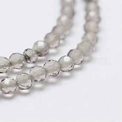 Природных драгоценных камней шарик нити G-P270-2mm-21